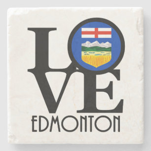 LIEBE Edmonton Alberta Steinuntersetzer
