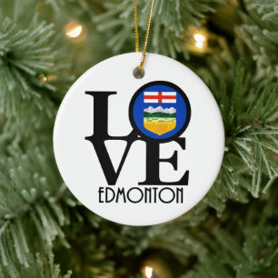 LIEBE Edmonton Keramik Ornament