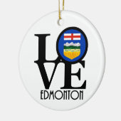 LIEBE Edmonton Keramik Ornament (Links)