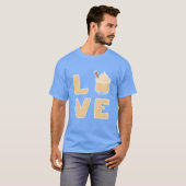 Liebe Eggnog Vintage T-Shirt (Vorne ganz)