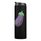Liebe Eggplant Funny Gay LGBTQ Preis Thermosbecher (Nach rechts gedreht)