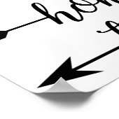 Liebe ehren Wahrheit Poster (Ecke)