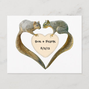 Liebe Eichhörnchen Einladungen