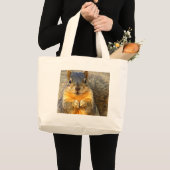 Liebe Eichhörnchen_ Jumbo Stoffbeutel (Vorderseite (Produkt))