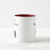 Liebe ein bärtiger Collie Tasse (Zentrum)