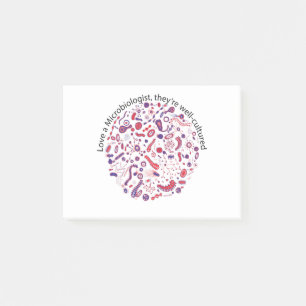 Liebe ein Biologe Post-it Klebezettel