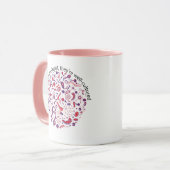 Liebe ein Biologe Tasse (Vorderseite Links)