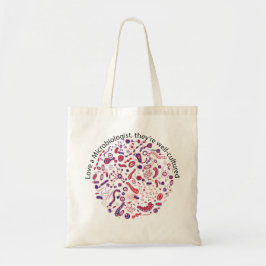 Liebe ein Biologe Tragetasche