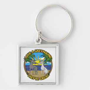 LIEBE EIN GROSSES HOUND SIE SIND GROSS SCHLÜSSELANHÄNGER