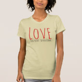 Liebe - Ein Herz. Sieben Formen T-Shirt (Vorderseite)