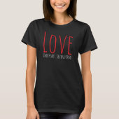 Liebe - Ein Herz. Sieben Formen T-Shirt (Vorderseite)