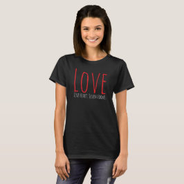 Liebe - Ein Herz. Sieben Formen T-Shirt