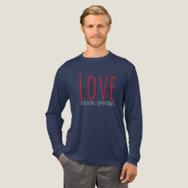 Liebe - Ein Herz. Sieben Formen T-Shirt Tri-Blend Shirt