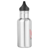 Liebe - Ein Herz. Sieben Formen Wasserflasche (Links)