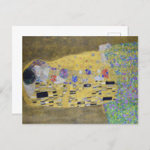 Liebe: Ein Kuss in Gold von Klimt