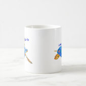 Liebe ein Seeschildkröte-Kaffeetasse Kaffeetasse (Mittel)