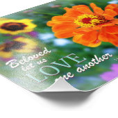 Liebe einander 5 x 7 gelassen fotodruck (Ecke)