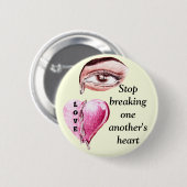 Liebe einander_ button (Vorne & Hinten)