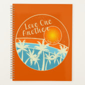 Liebe einander Christliches Design Planer (Vorderseite)