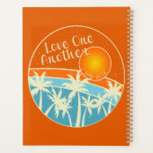 Liebe einander Christliches Design Planer (Rückseite)