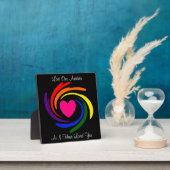 LIEBE EINANDER FOTOPLATTE (InSitu)