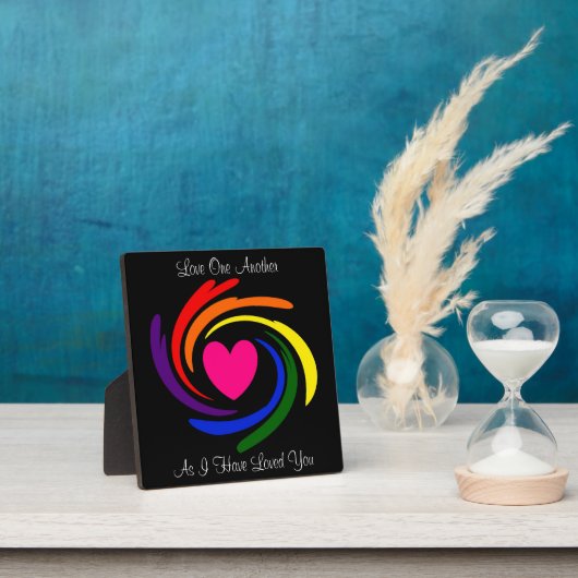 LIEBE EINANDER FOTOPLATTE (InSitu)