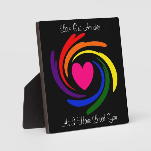 LIEBE EINANDER FOTOPLATTE (Vorderseite)