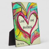 LIEBE EINANDER FOTOPLATTE (Seite)