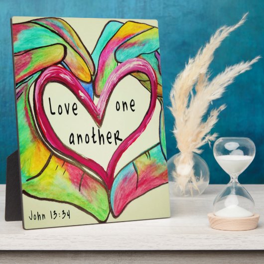 LIEBE EINANDER FOTOPLATTE (Seite)