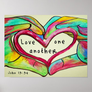 LIEBE EINANDER POSTER