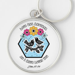 Liebe einander, wie ich dich geliebt habe, John 13 Schlüsselanhänger