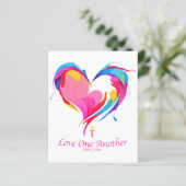 Liebe eine andere Bibel Verse John 1334 (Stehend Vorderseite)