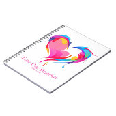 Liebe eine andere Bibel Verse John 1334 Notizblock (Linke Seite)