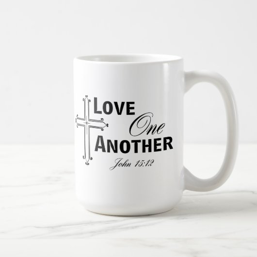 Liebe eine andere Cross-Coffee-Tasse Kaffeetasse (Rechts)