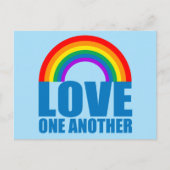 Liebe Eine andere inspirierende Christliche Verse Postkarte (Vorderseite)