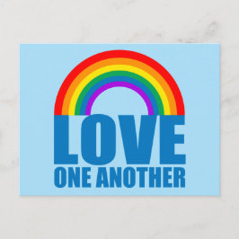 Liebe Eine andere inspirierende Christliche Verse Postkarte