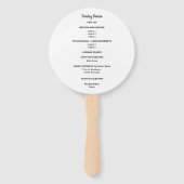 Liebe Eine andere Schrift Verse 1 John 4:7-8 Fächer (Rückseite)