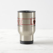 Liebe eine Dackel-Reise-Tasse Reisebecher (Mittel)