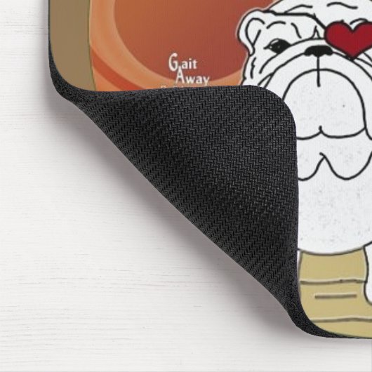 Liebe eine Stier-Rettung Mousepad (Ecke)