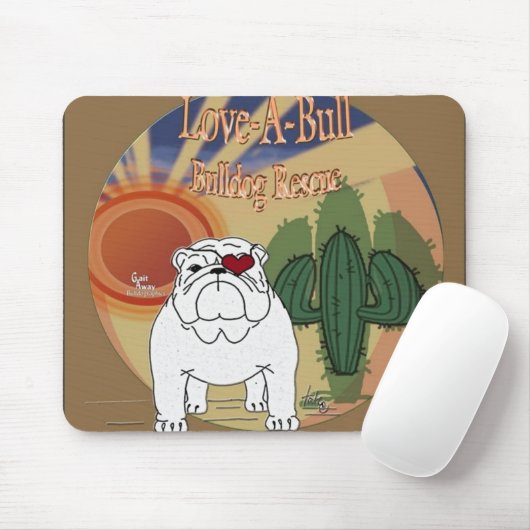 Liebe eine Stier-Rettung Mousepad (Mit Mouse)