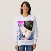 Liebe einen Pillerstier. Sweatshirt (Vorne ganz)