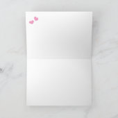 Liebe einer Grußkarte Karte (Innenseite)