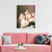 Liebe einer Mutter, 1839 Leinwanddruck (Insitu (Wohnzimmer))