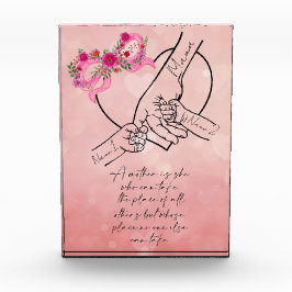 Liebe einer Mutter Fotoblock