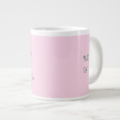 Liebe einer Mutter Jumbo-Tasse (Vorderseite Rechts)
