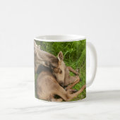 Liebe einer Mutter Kaffeetasse (VorderseiteRechts)
