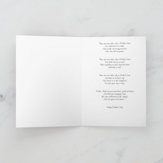 Liebe einer Mutter Karte (Innenseite)