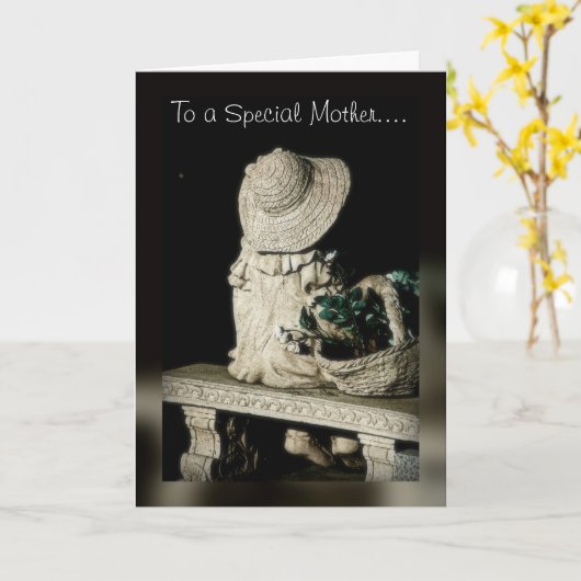 Liebe einer Mutter Karte (Gelbe Blume)