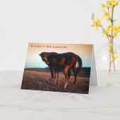 Liebe einer Mutter Karte (Gelbe Blume)