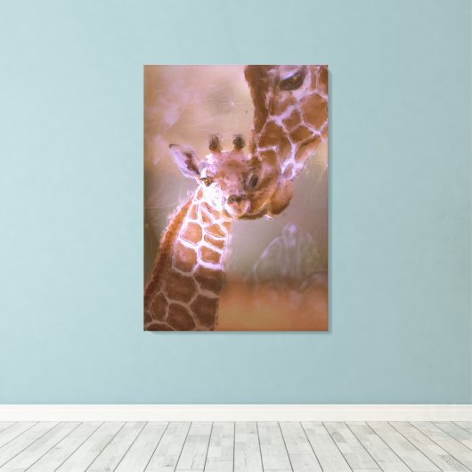 Liebe einer Mutter Leinwanddruck (Insitu (Holzboden))